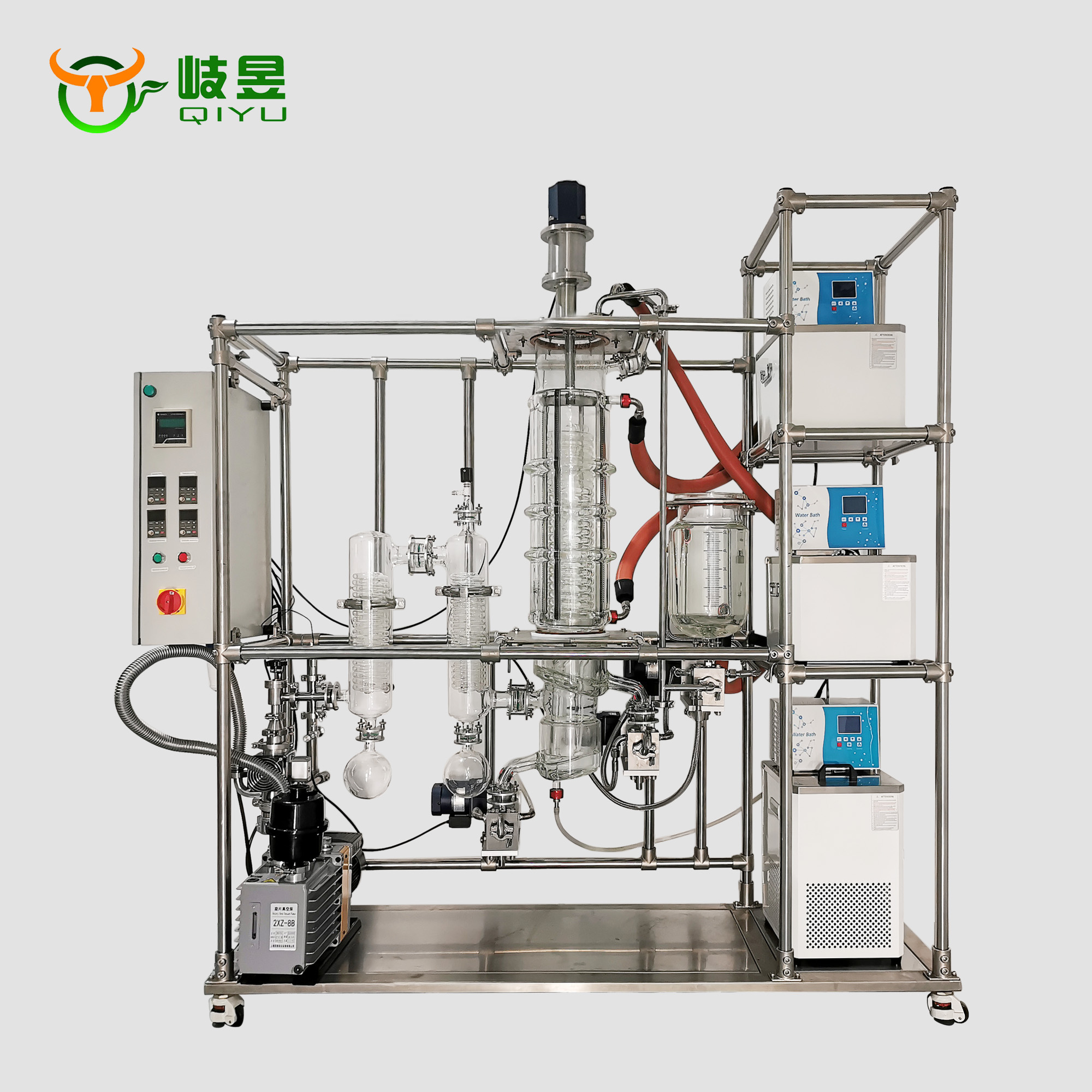 玻璃分子蒸餾-200D（全夾套）