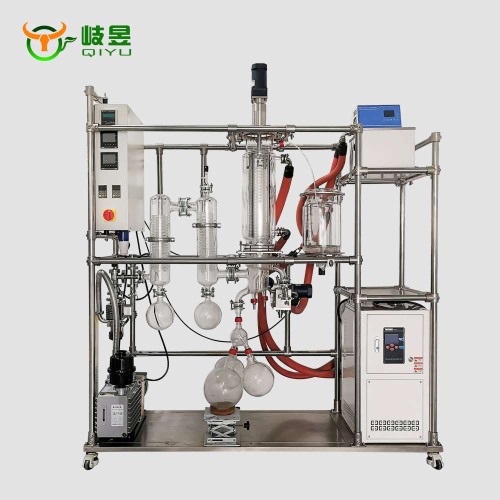 玻璃分子蒸餾-150D(石英主蒸發室)